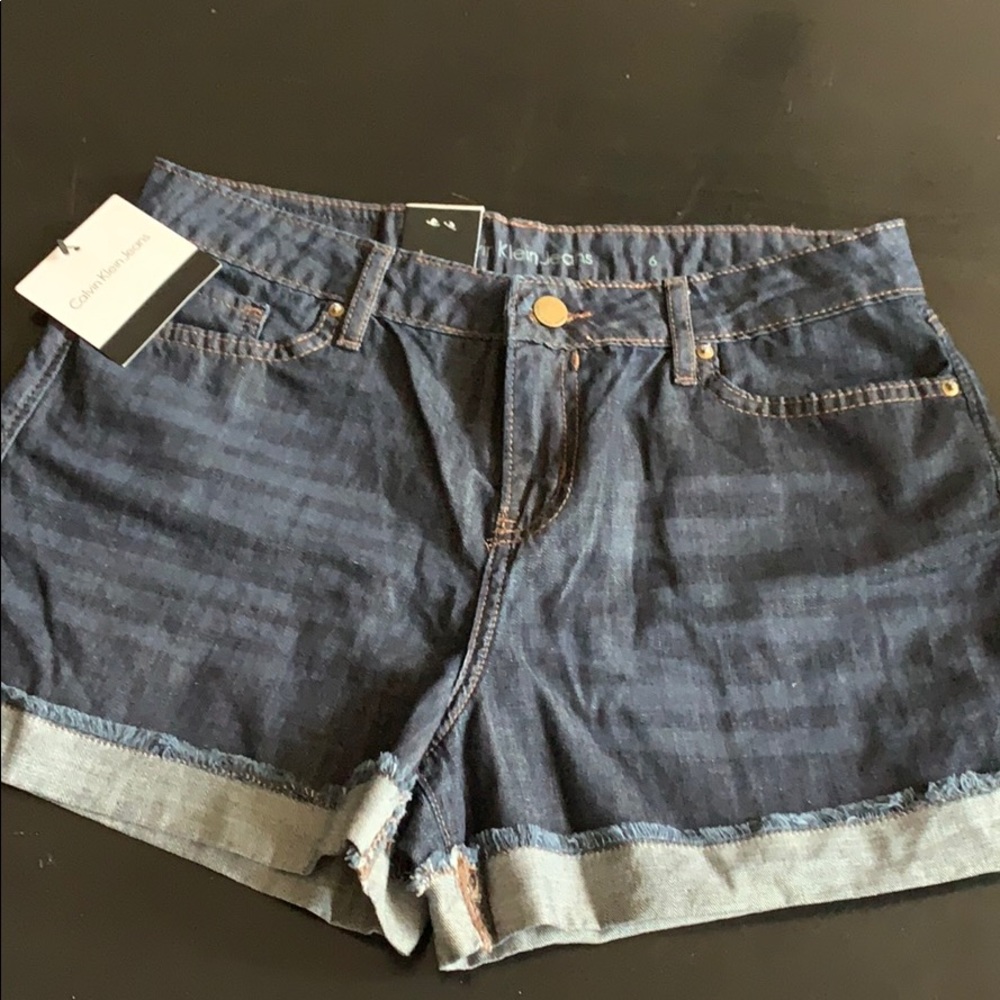 New Calvin Klein denim shorts 6